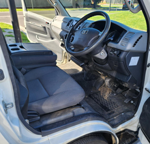 Load image into Gallery viewer, Custom Made Leather Seat Cover For Toyota Haice Van 3 Seater 2009-2018