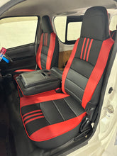 Load image into Gallery viewer, Custom Made Leather Seat Cover For Toyota Haice Van 3 Seater 2009-2018