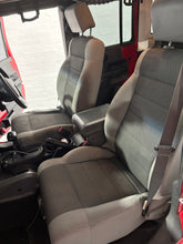 Load image into Gallery viewer, Custom Made Leather Seat Cover For Jeep Wrangler 4 doors 2007-2018