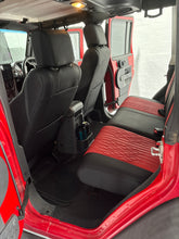 Load image into Gallery viewer, Custom Made Leather Seat Cover For Jeep Wrangler 4 doors 2007-2018