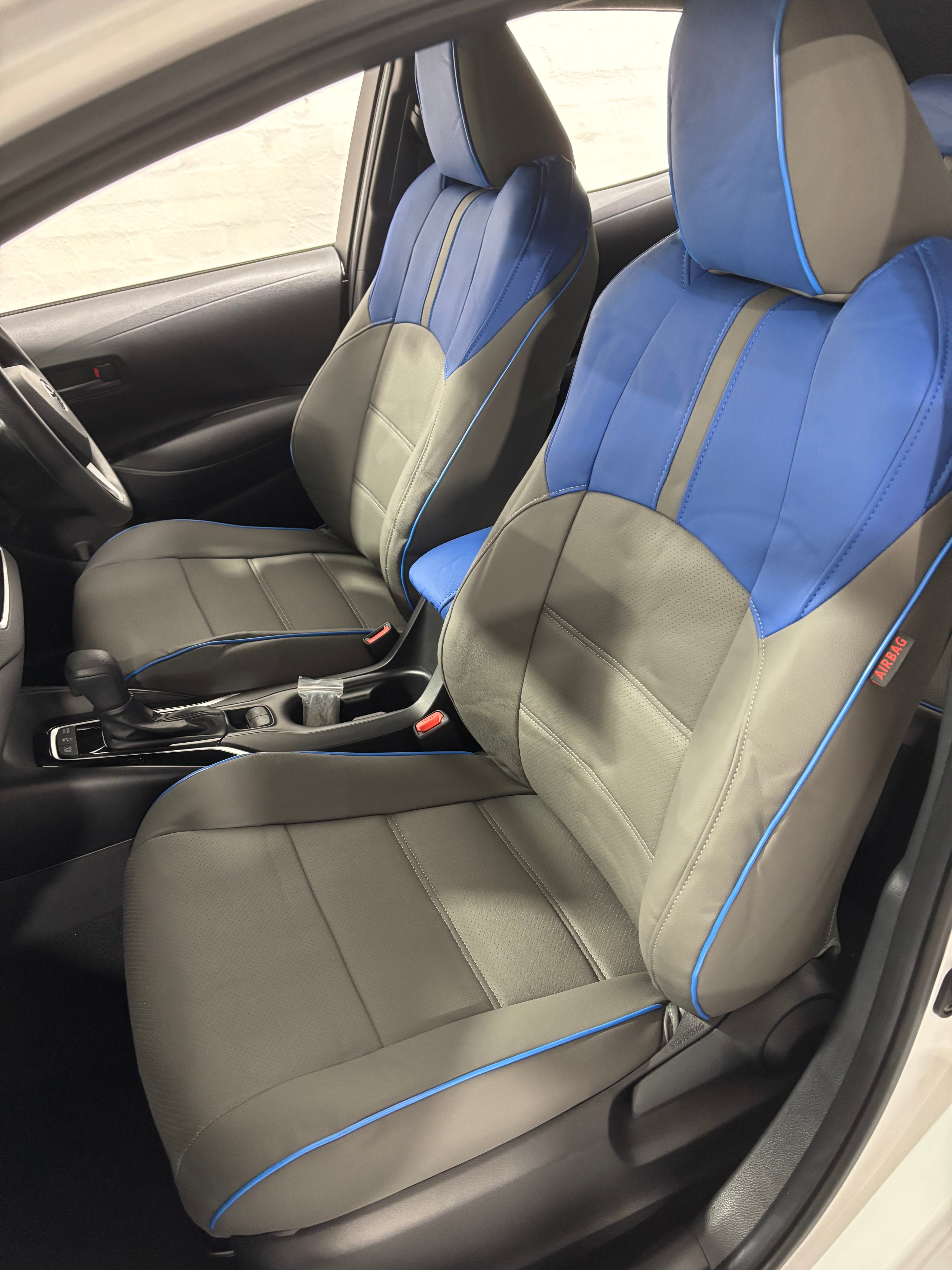 Custom Made Leather Seat Cover For Toyota Corolla Hatchback 2019