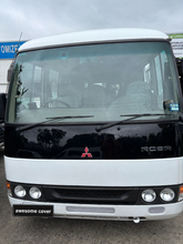 Load image into Gallery viewer, Custom Made Leather Seat Cover For Mitsubishi Fuso Rosa Bus 25 Seater