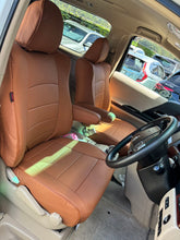 Load image into Gallery viewer, Custom Made Leather Seat Cover For Toyota Alphard Vellfire 8 Seats 2008-2014