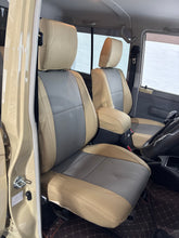 Load image into Gallery viewer, Custom Made Leather Seat Cover For Toyota Land Cruiser 79 Series