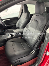 Load image into Gallery viewer, Custom Made Leather Seat Cover For Tesla Model Y 2022-2025