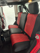Load image into Gallery viewer, Custom Made Leather Seat Cover For Jeep Wrangler 4 doors 2007-2018