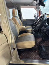 Load image into Gallery viewer, Custom Made Leather Seat Cover For Toyota Land Cruiser 79 Series