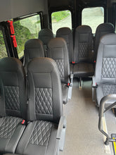 Load image into Gallery viewer, Custom Made Leather Seat Cover For Mercedes-Benz Sprinter 12 Seater 2019-2026