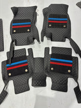 Load image into Gallery viewer, BMW Handmade Custom PU Leather 3D Fully Covered Floor Mats