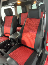 Load image into Gallery viewer, Custom Made Leather Seat Cover For Jeep Wrangler 4 doors 2007-2018