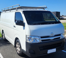 Load image into Gallery viewer, Custom Made Leather Seat Cover For Toyota Haice Van 3 Seater 2009-2018