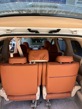 Load image into Gallery viewer, Custom Made Leather Seat Cover For Toyota Alphard Vellfire 8 Seats 2008-2014
