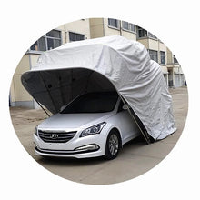 Load image into Gallery viewer, Portable Folding Carport, Semi Automatic Heavy Carport, Waterproof Car Tent, Car Around protect tool