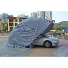 Load image into Gallery viewer, Portable Folding Carport, Semi Automatic Heavy Carport, Waterproof Car Tent, Car Around protect tool