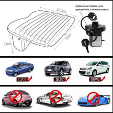 Load image into Gallery viewer, Car Air Inflatable Travel Mattress Back Seat Bed With Air Pump
