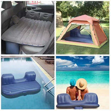Load image into Gallery viewer, Car Air Inflatable Travel Mattress Back Seat Bed With Air Pump