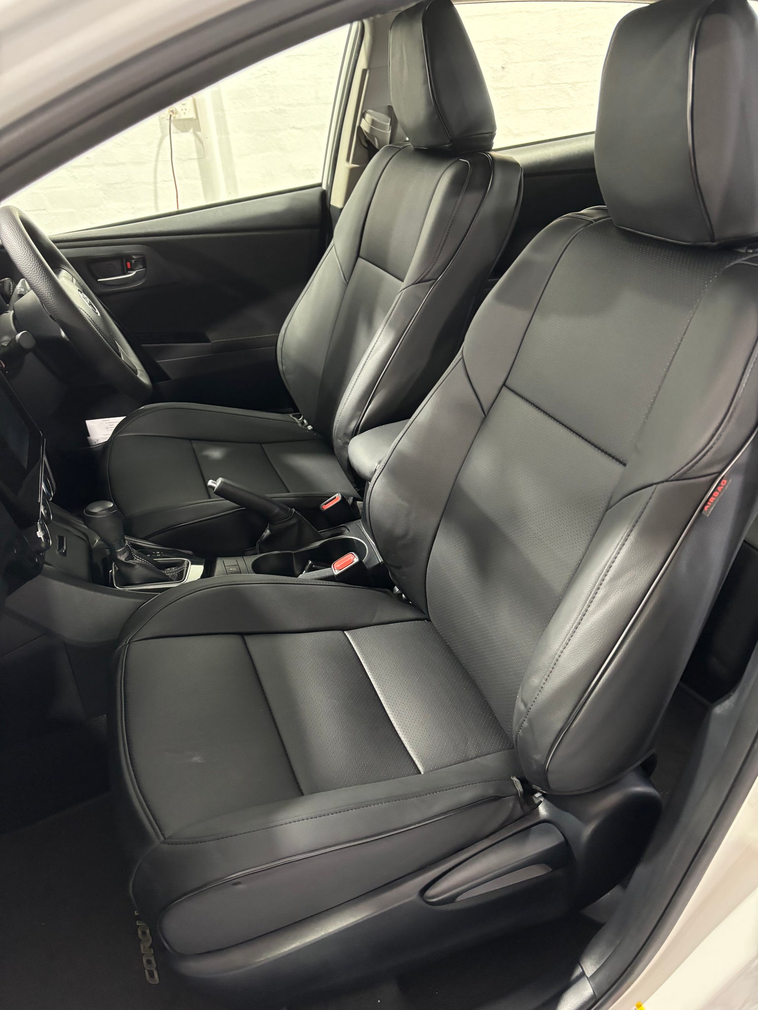 Custom Made Leather Seat Cover For Toyota Corolla Hatchback 2015-2018