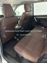Load image into Gallery viewer, Custom Made Leather Seat Cover For Toyota Fortuner 7 Seater 2015-2025
