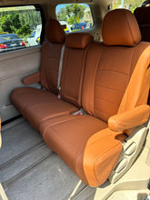 Load image into Gallery viewer, Custom Made Leather Seat Cover For Toyota Alphard Vellfire 8 Seats 2008-2014
