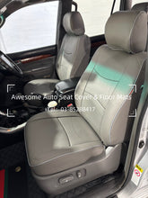 Load image into Gallery viewer, Custom Made Leather Seat Cover For Toyota Prado 120 8 Seater

