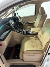 Load image into Gallery viewer, Custom Made Leather Seat Cover For Toyota Alphard Vellfire 7 Seats 2014-2018
