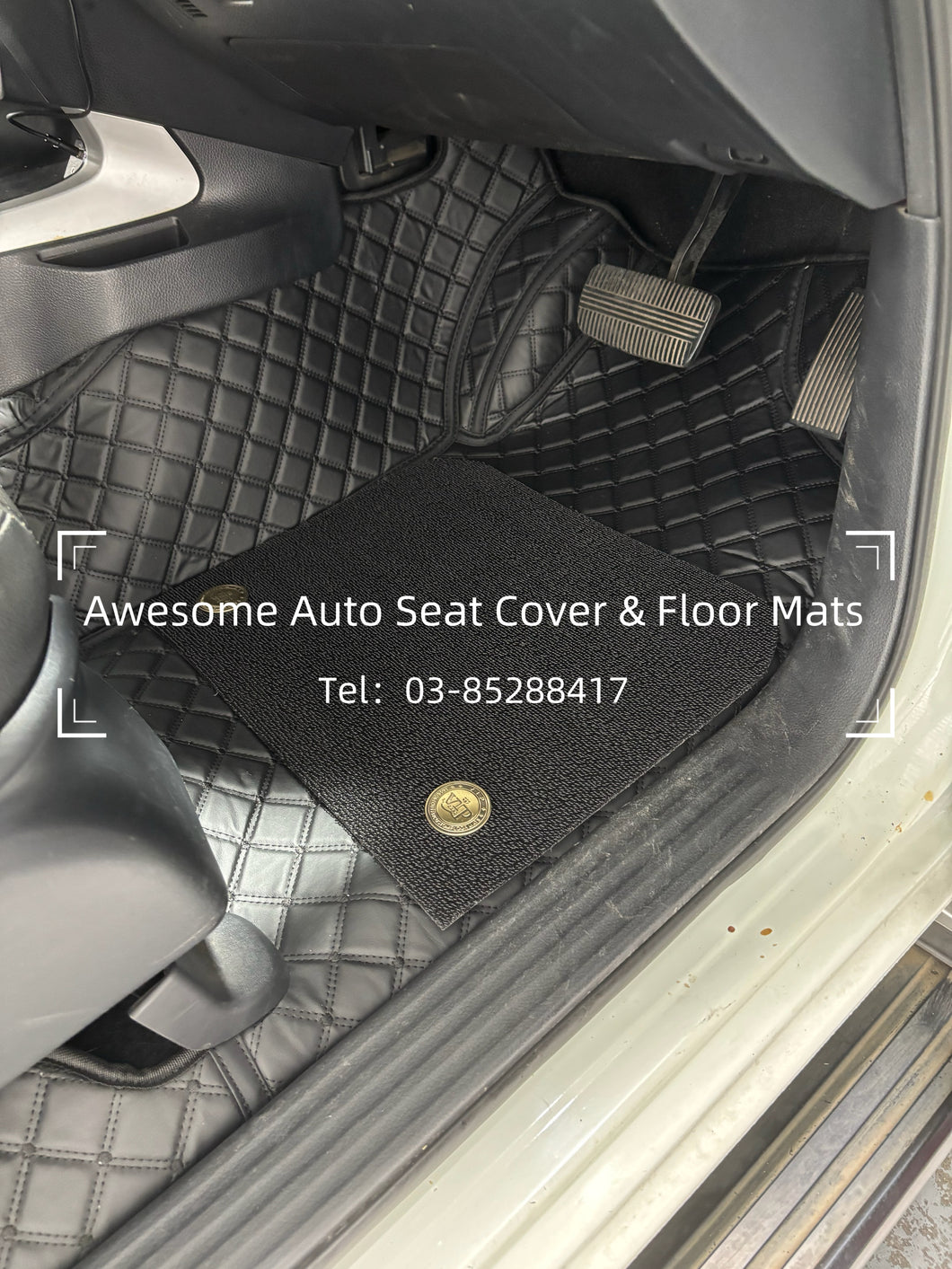 Hand Made 3D Full Coverage Double Layer  Floor Mats For Mitsubishi ASX 2019-2025