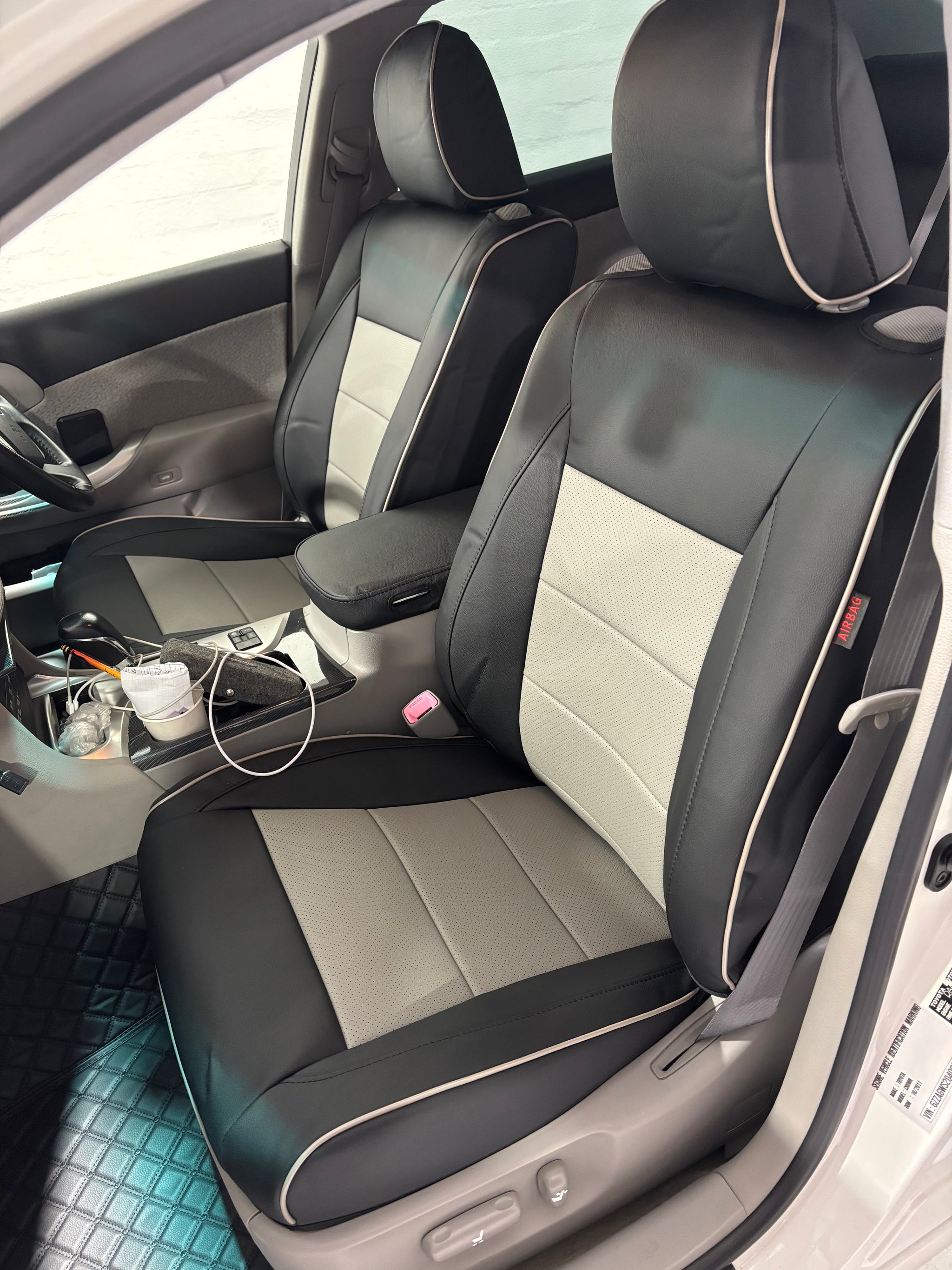 Custom Made Leather Seat Cover For Toyota Crown 2008-2013 