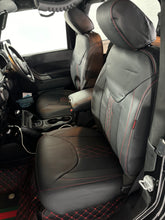 Load image into Gallery viewer, Custom Made Leather Seat Cover For Jeep Wrangler 2 doors 2007-2018
