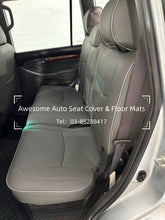 Load image into Gallery viewer, Custom Made Leather Seat Cover For Toyota Prado 120 8 Seater
