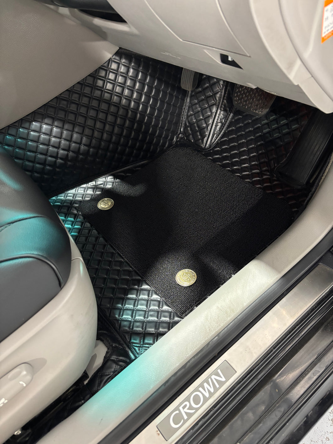 Hand Made 3D Full Coverage Double Layer 3 Rows Floor Mats For Mazda CX-9 2016-2025