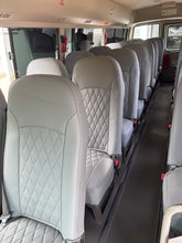 Load image into Gallery viewer, Custom Made Leather Seat Cover For Mitsubishi Fuso Rosa Bus 25 Seater
