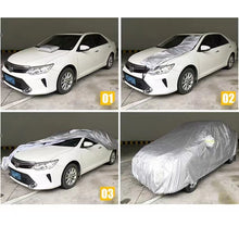 Load image into Gallery viewer, Waterproof Car Cover SUV Double Thicker UV Water Resistant Full Coverage 3 Size
