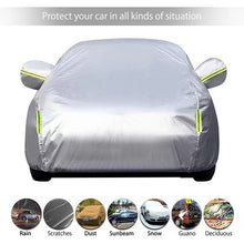 Load image into Gallery viewer, Waterproof Car Cover SUV Double Thicker UV Water Resistant Full Coverage 3 Size
